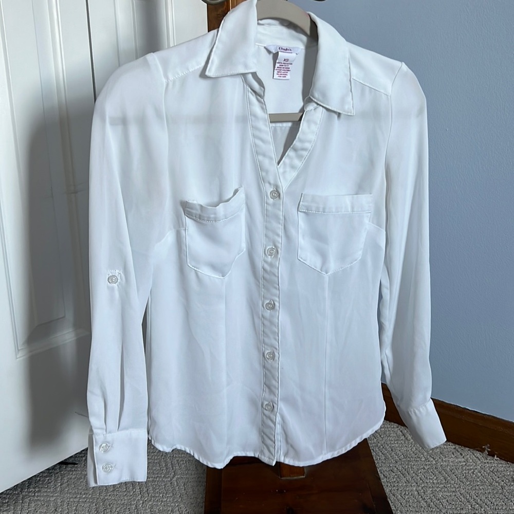 Candie’s Sheer Blouse